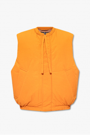 トップス ACNE STUDIOS FISHING VEST Acne Studios Zipper Vest Black/Brown